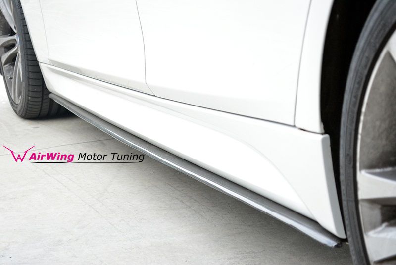 BMW F30 M TECH Performance side skirt splitter 01